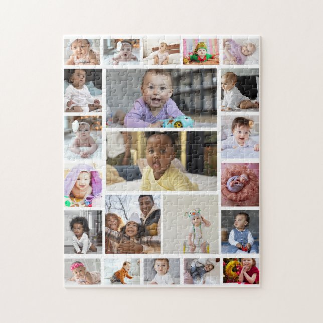 Puzzle Diseñar su propio Poster de 22 Collages de fotos (Vertical)