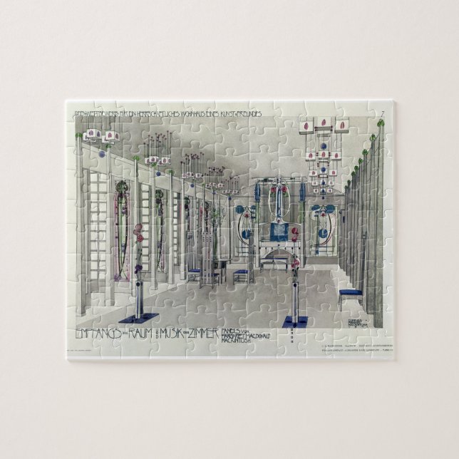 Puzzle Diseñe para un cuarto de la música con los paneles (Horizontal)