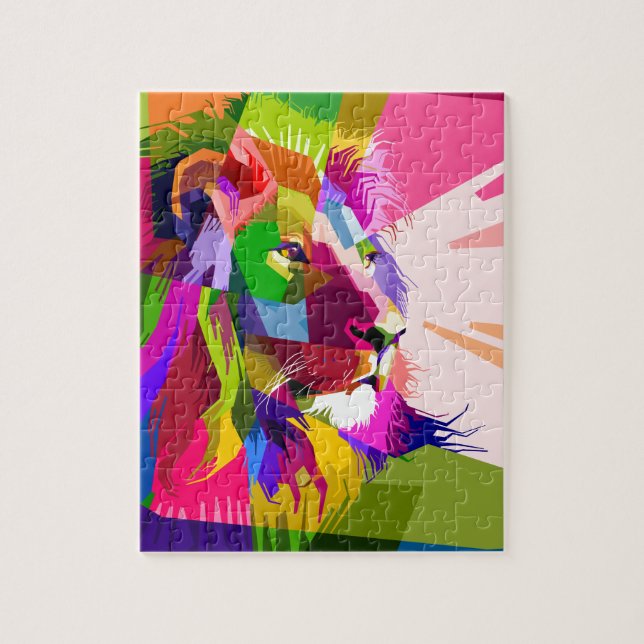 Puzzle Diseño abstracto - Personalizar propio (Vertical)