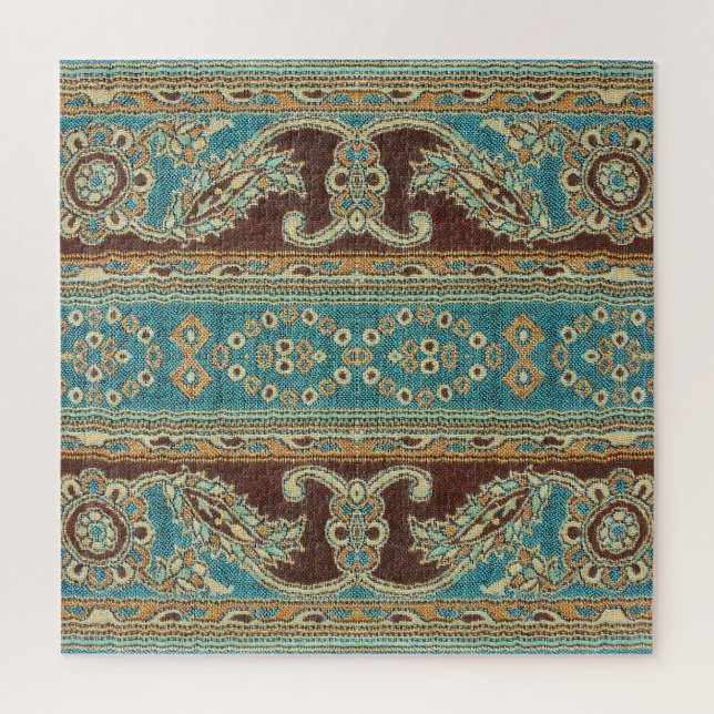 Puzzle Diseño árabe de Fabric Paisley Oriental (Vertical)