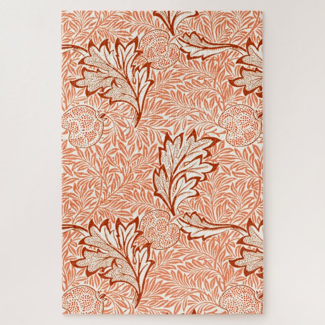 Puzzle Diseño botánico de Apple William Morris (Vertical)