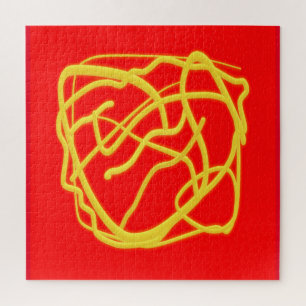 Puzzle Diseño de arte String y Rope Hope