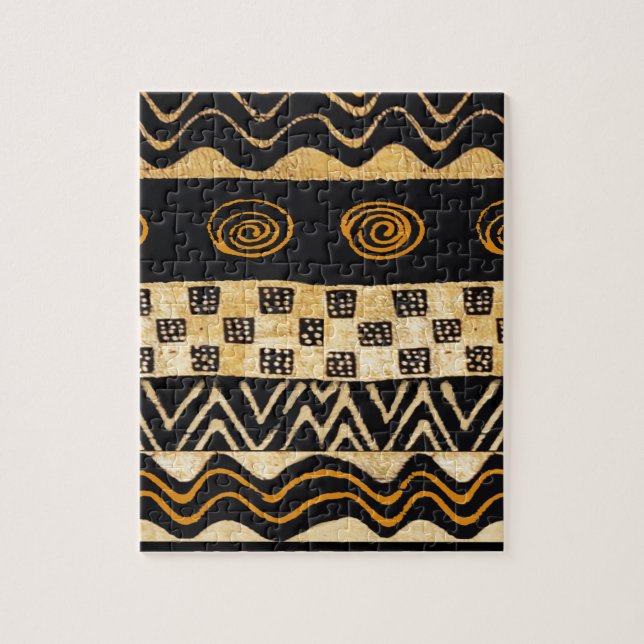 Puzzle Diseño de chamanes tribales africanos (Vertical)