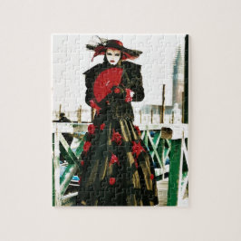 Puzzle Diseño de Geisha Kabuki