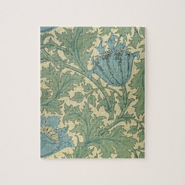 Puzzle Diseño de la "anémona" (materia textil) (Vertical)