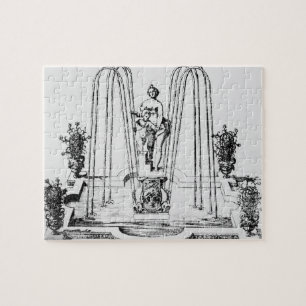 Puzzle Diseño de la fuente "de los jardines de Wilton",