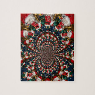 Puzzle Diseño de Navidades especiales Santa Kaleidoscope