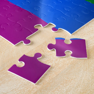 PUZZLE DISEÑO DE OLA DE ORGULLO GAY