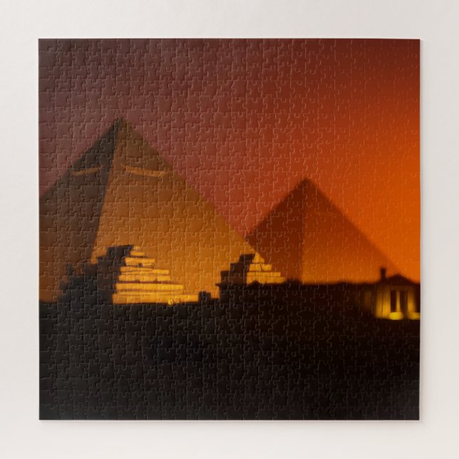 Puzzle diseño de pirámides (Vertical)
