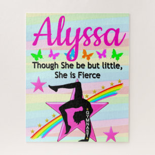 PUZZLE DISEÑO DE REINAS GIMNASTICAS PEQUEÑO PERO FUERTE
