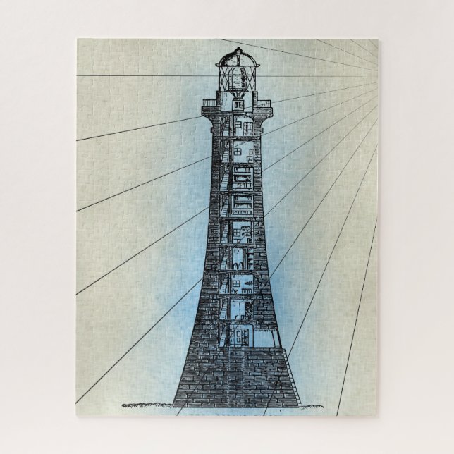 Puzzle Diseño de serie náutica 19 Papel de tejidos (Vertical)