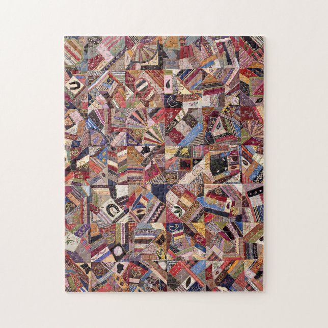 Puzzle Diseño de tejido loco (Vertical)