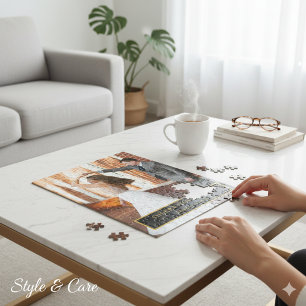 Puzzle Diseño de Texto para Fotos para Momentos Brillante