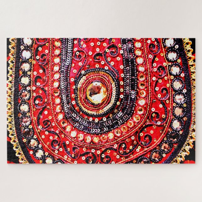 Puzzle Diseño de vestidos árabes (Horizontal)