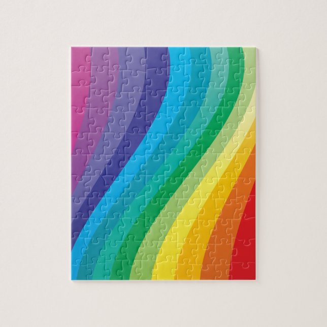 Puzzle Diseño del arco iris (Vertical)