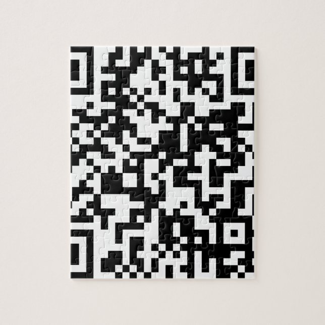 Puzzle Diseño del código de QR (Vertical)