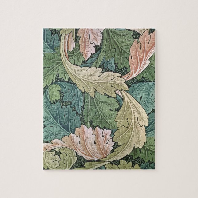 Puzzle Diseño del papel pintado del "Acanthus", 1875 (Vertical)