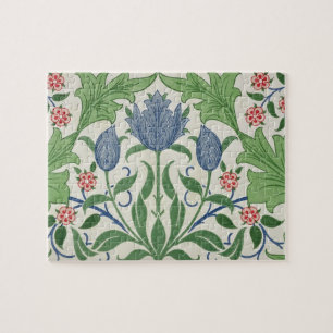 Puzzle Diseño del papel pintado floral