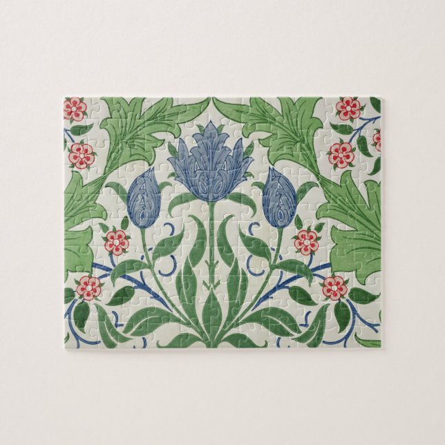 Puzzle Diseño del papel pintado floral (Horizontal)