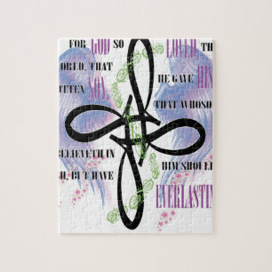 Puzzle Diseño del tatuaje del 3:16 de Juan