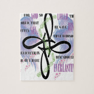 Puzzle Diseño del tatuaje del 3:16 de Juan