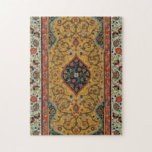 Puzzle Diseño elegante de alfombra persa antigua