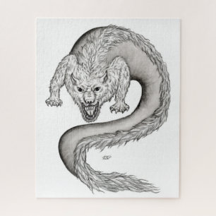 Puzzle Diseño en blanco y negro de Wolfdragon
