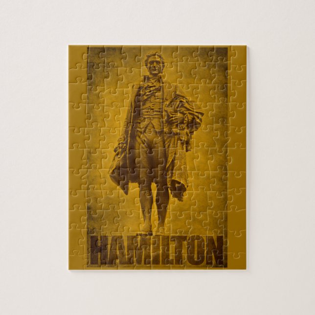 Puzzle Diseño Estatuario de Alexander Hamilton (Vertical)