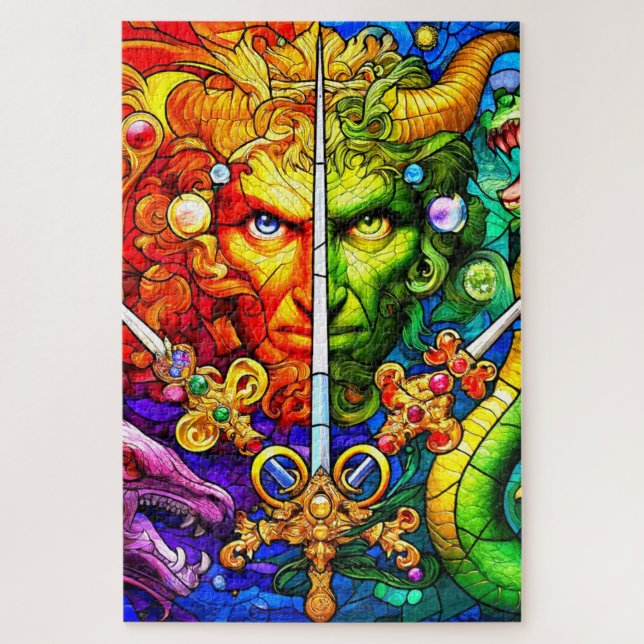 Puzzle Diseño fantástico (Vertical)