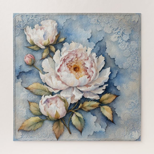 Puzzle Diseño floral (Vertical)