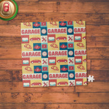 Diseño Icónico Profesional De Reparador De Coches