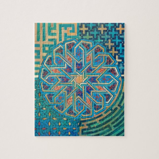 Puzzle Diseño islámico (Vertical)