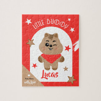 Puzzle Diseño personalizado de Quokka lindo amigo