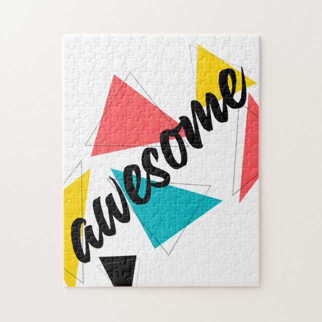 Puzzle Diseño urbano moderno, alegre y moderno de "Impres (Vertical)