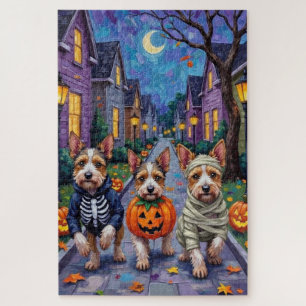 Puzzle Disfraz de Halloween para trucos o trato de Biewer