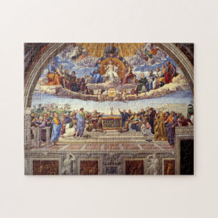Puzzle Disputación del Santo Sacramento por Rafael