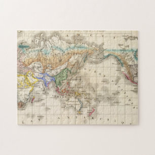 Puzzle Distribución del género humano primitivo