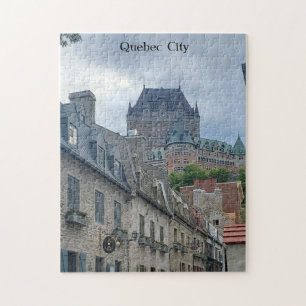 Puzzle Distrito histórico en la ciudad de Quebec
