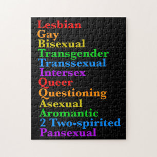 Puzzle Diversidad del Orgullo LGBTTIQAA2P Crónica LGBTQ