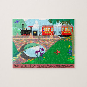 Puzzle Diversión con los trenes
