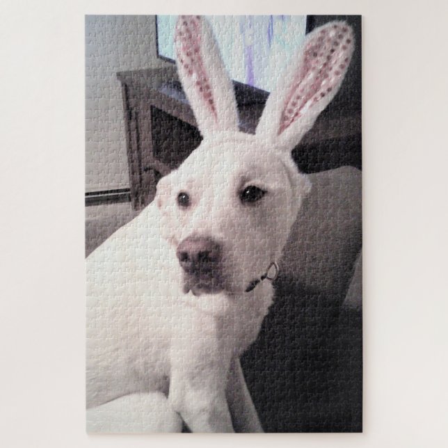 Puzzle Divertido regalo de Pascua de Papicolau Perro de P (Vertical)