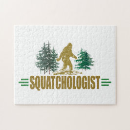 Puzzle Divertido Sasquatching, Sasquatch Hunter
