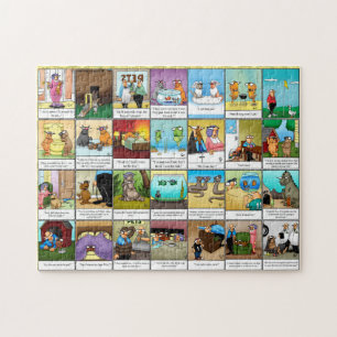 Puzzle Divertido truco de humor Mascota Espectickles