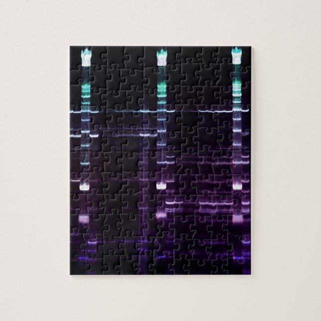 Puzzle DNA que ordena el gel 2 (Vertical)