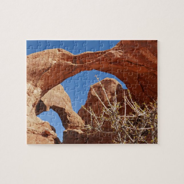 Puzzle Doble Arco en el Parque Nacional Arches (Horizontal)