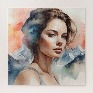 Puzzle Doble exposición del arte femenino