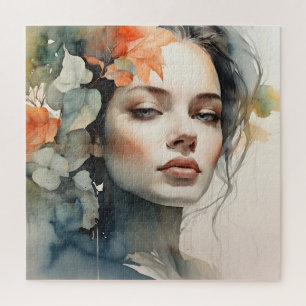 Puzzle Doble exposición del arte femenino