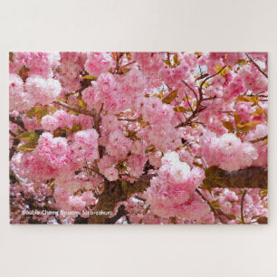 Puzzle Doble Flor de Cerezo: Sato-zakura