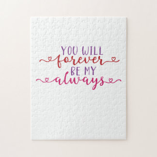 Puzzle Doble Regalo Que Siempre Serás Mi