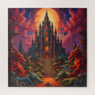 Puzzle Doble tu fantasía final de dragón